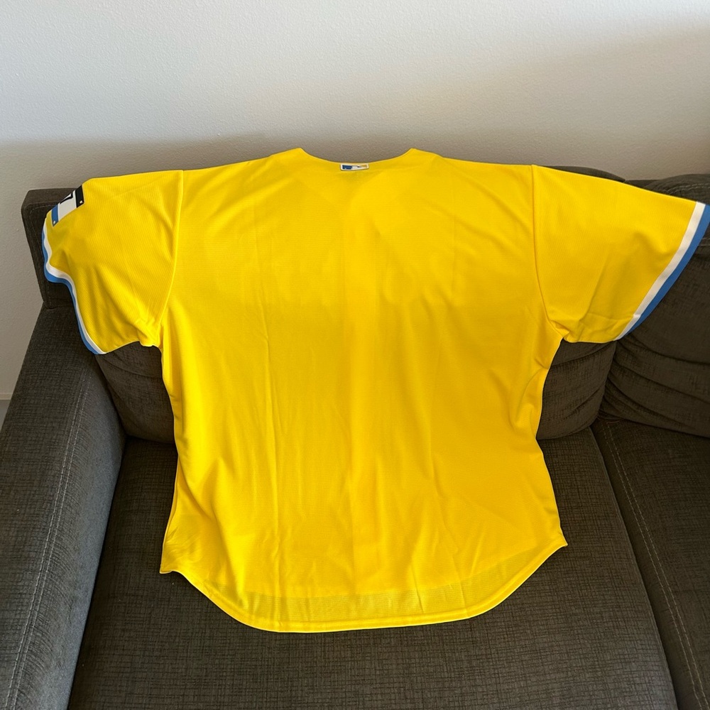 $140 Nike BOSTON RED SOX City Connect Full Button Baseball Jersey Men’s Sz XXL - Picture 6 of 6